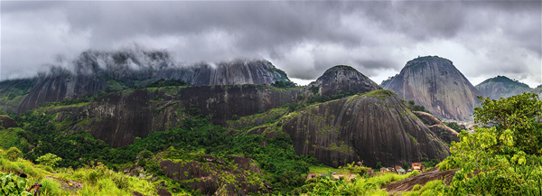 Mountains in Nigeria.