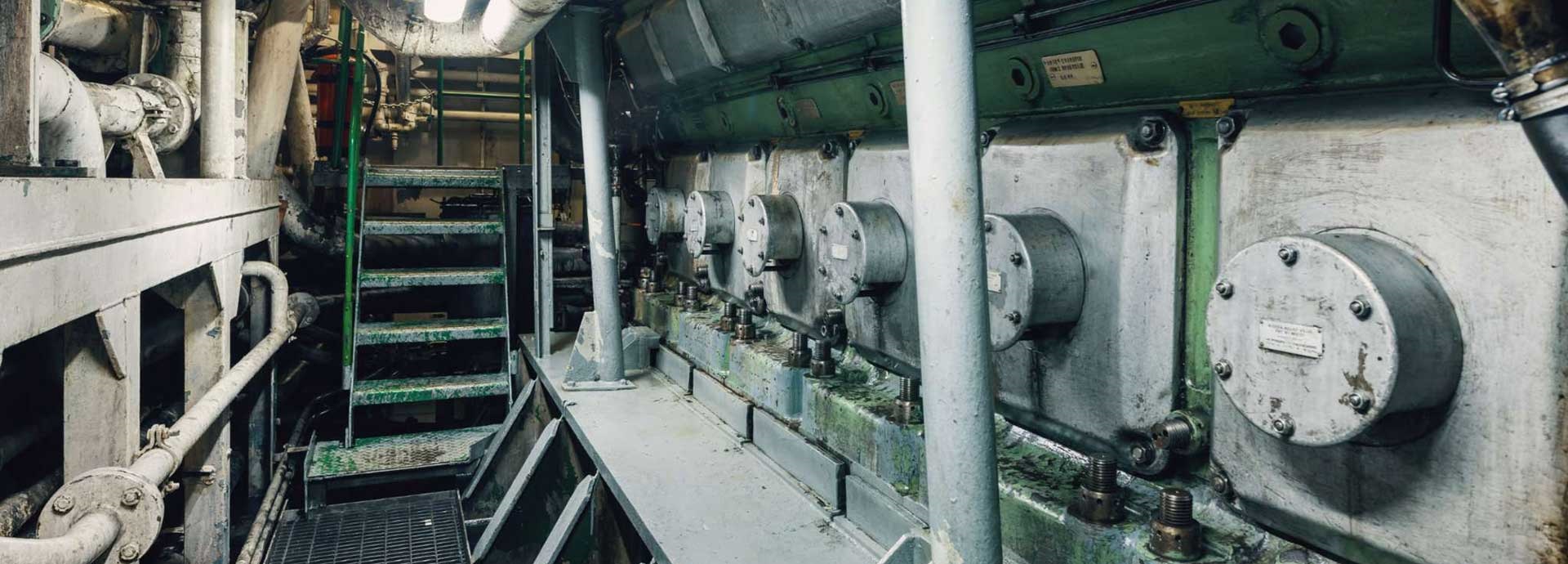 Wasa Express engine room