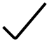 Icon of check mark