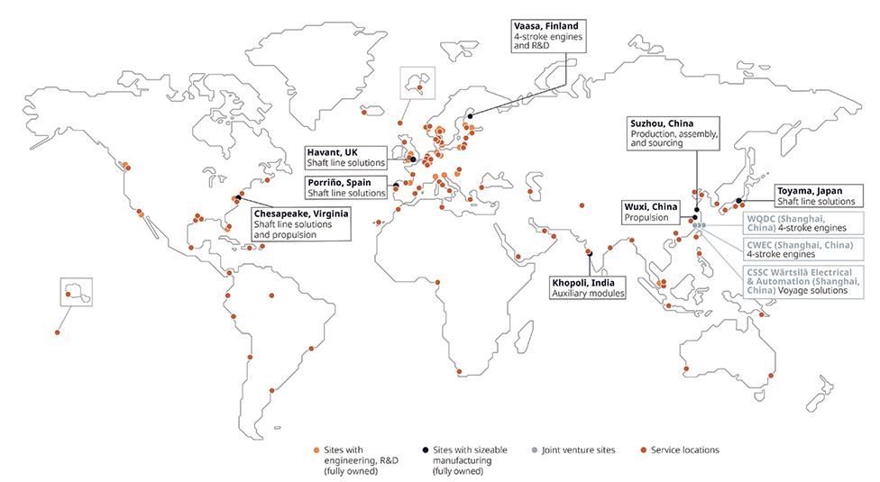 Significant locations
