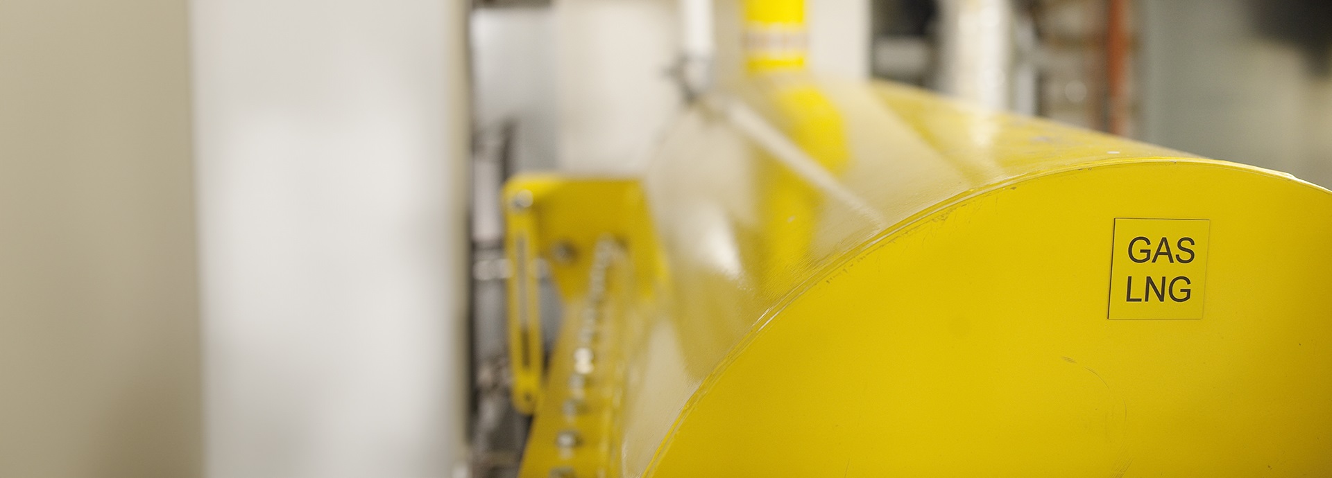 LNG tank on board of a ship