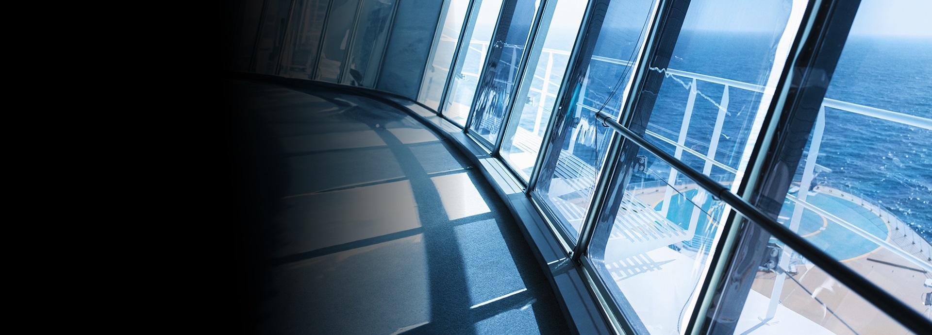 View from bridge from Harmony of the Seas