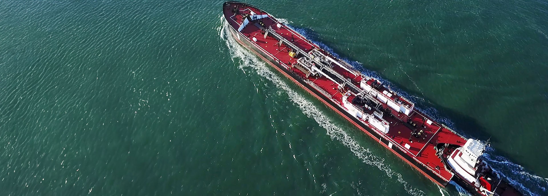 Fairwater tanker in sea