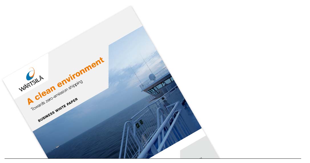 A clean environment Towards zero-emission shipping
