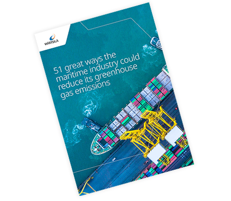 Cover eBook 50 great ways the maritime industry could reduce its greenhouse gas emissions