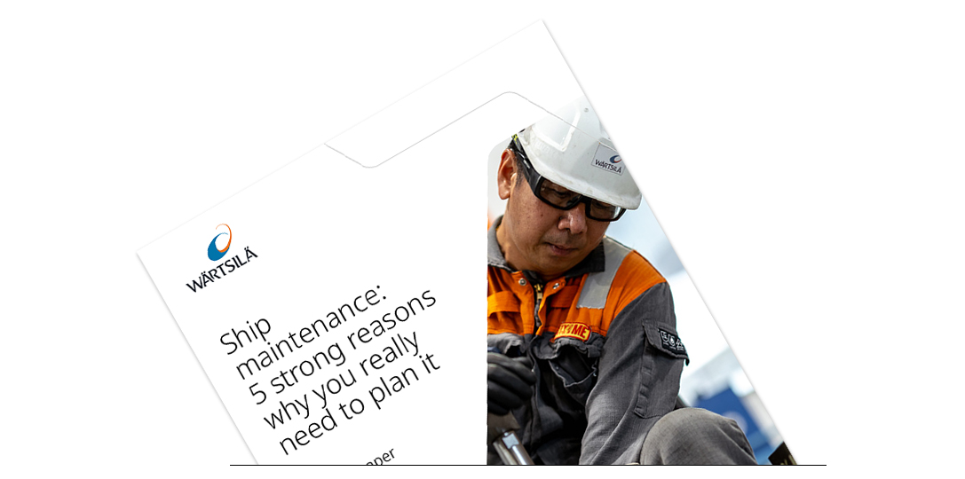 Cover Ship maintenance white paper