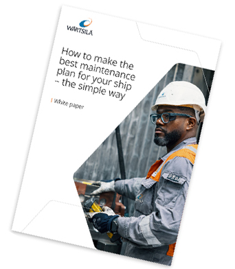 Cover white paper How to make the best maintenance plan for your ship