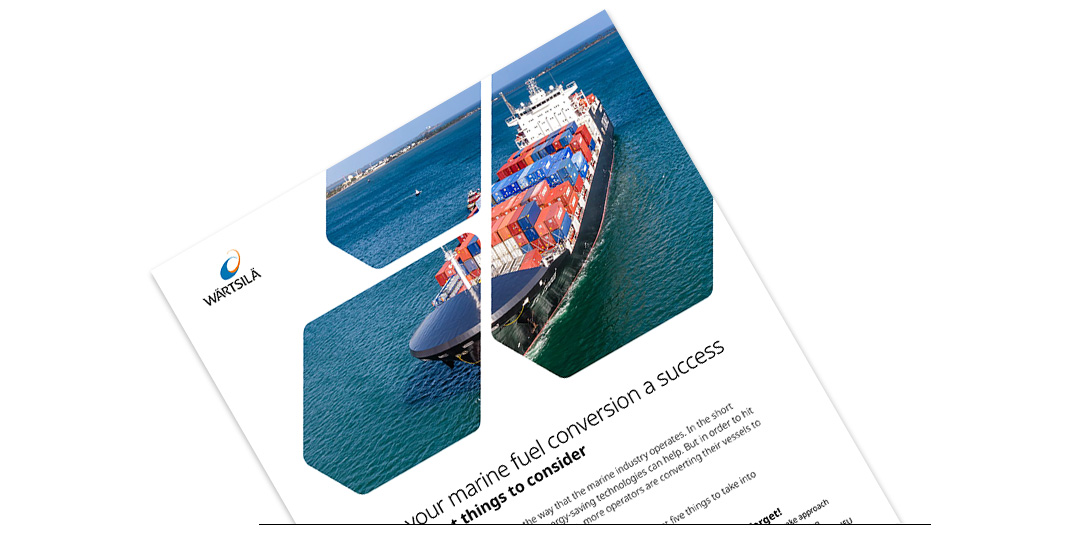 Cover eGuide Make your marine fuel conversion a success