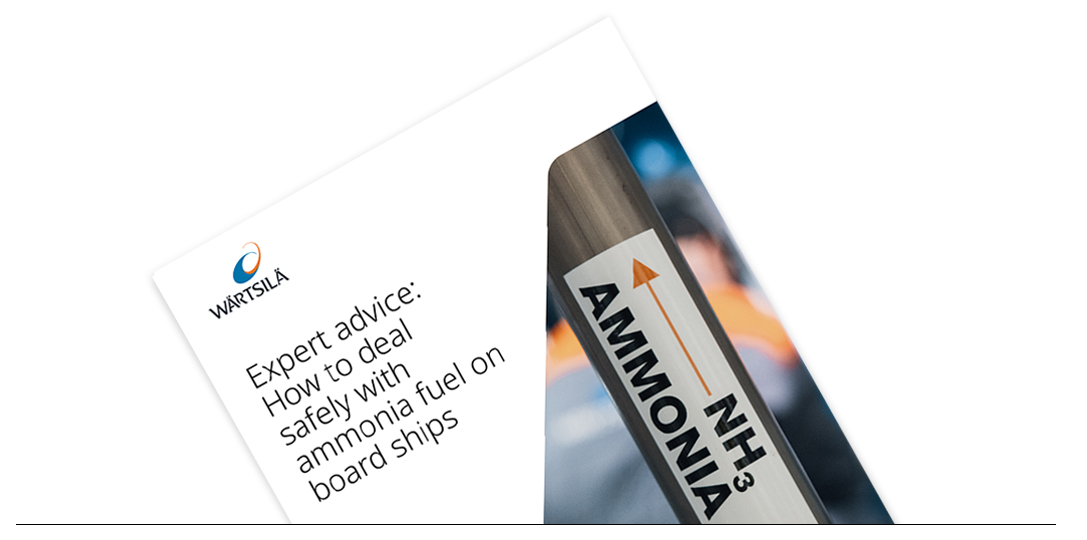 cover eGuide How to deal safely with ammonia fuel on board ships