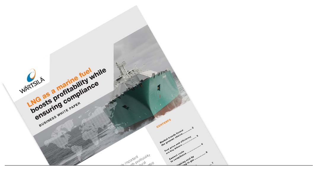 LNG as a marine fuel boosts profitability while ensuring compliance