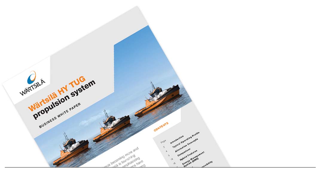 Wartsila HY TUG propulsion system