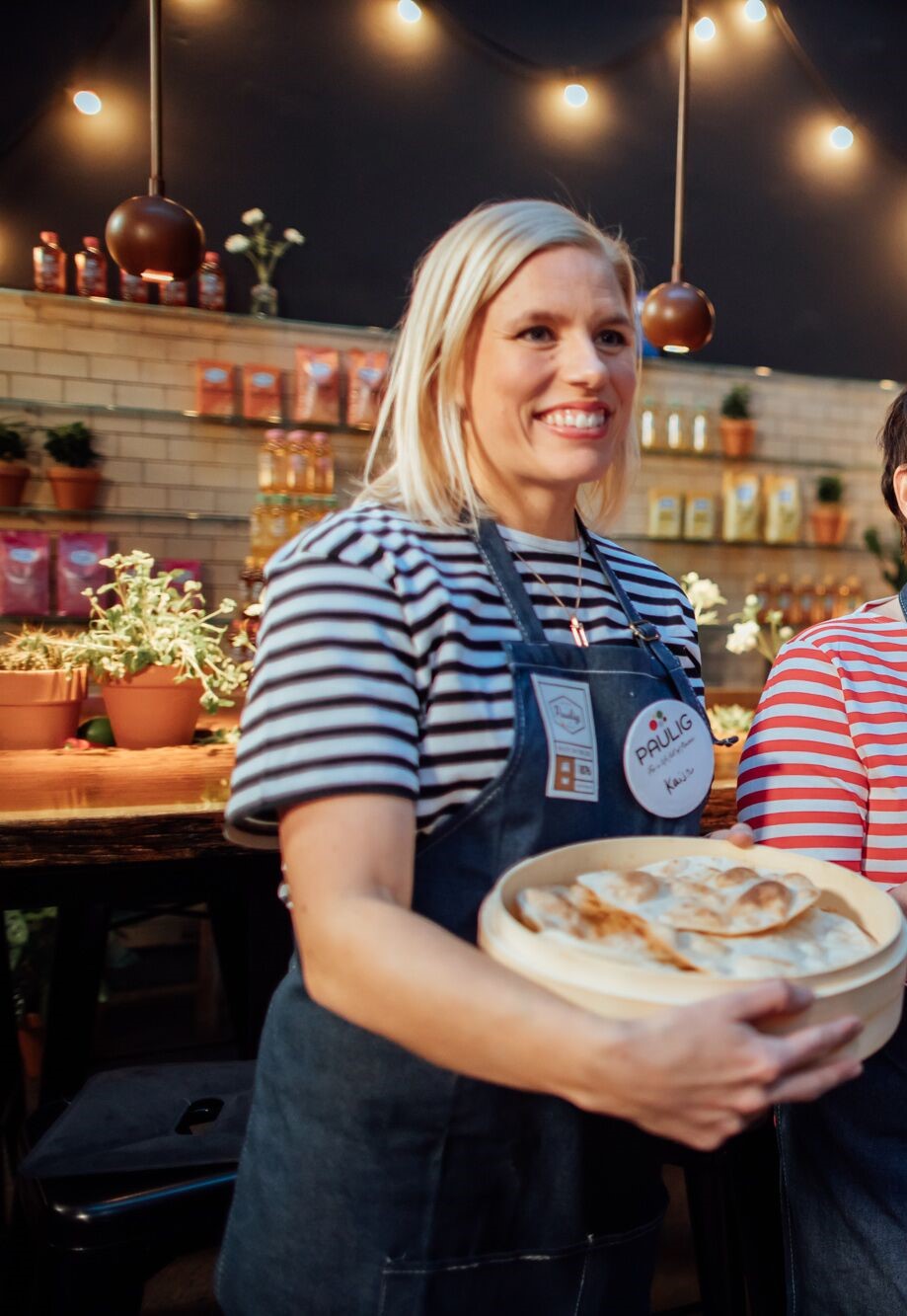 Kaisa Lipponen cooking