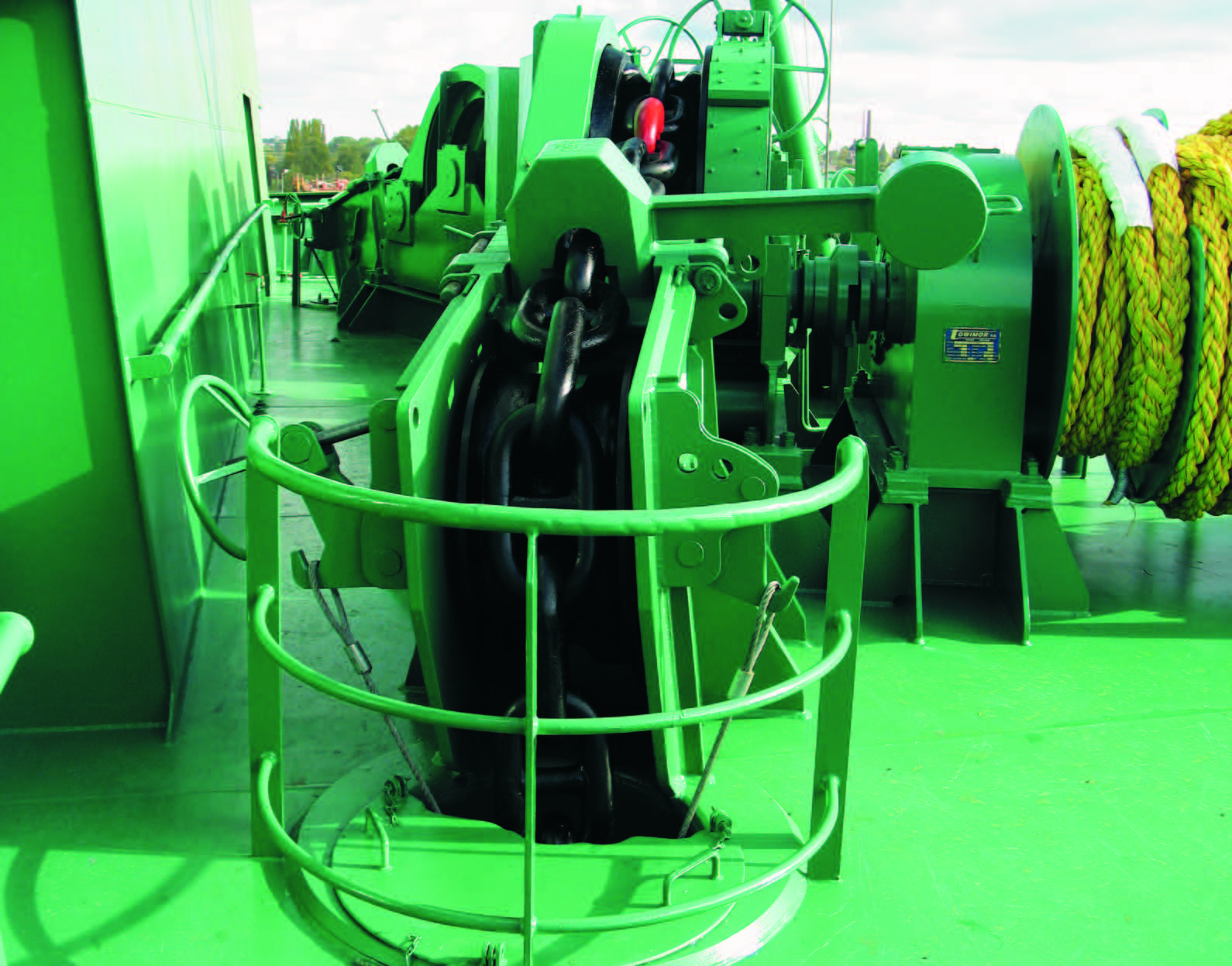 Chain stopper, cable stopper