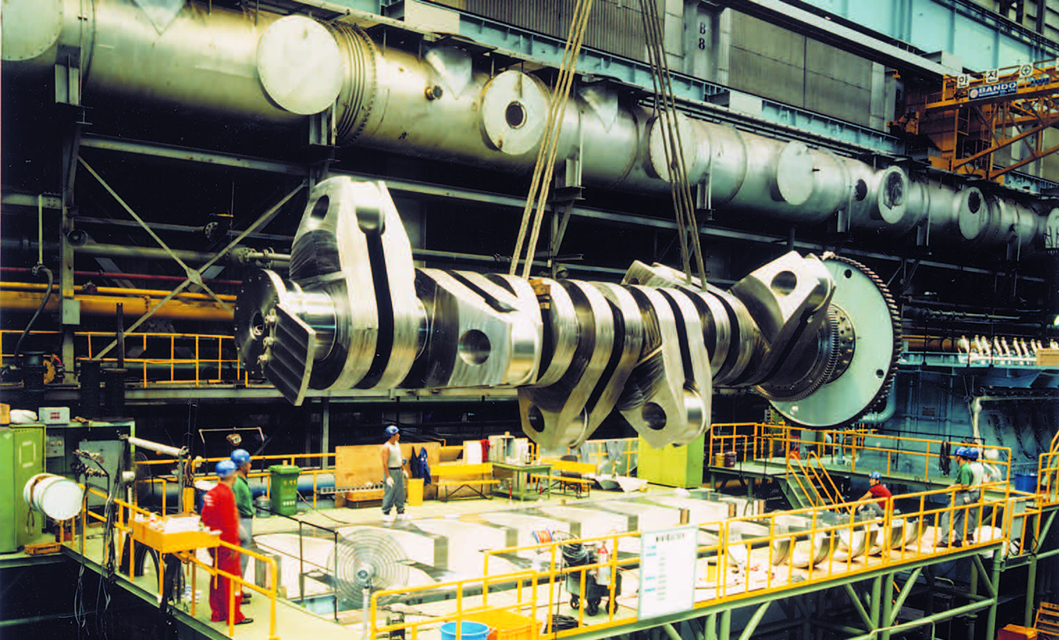 Crankshaft deflections