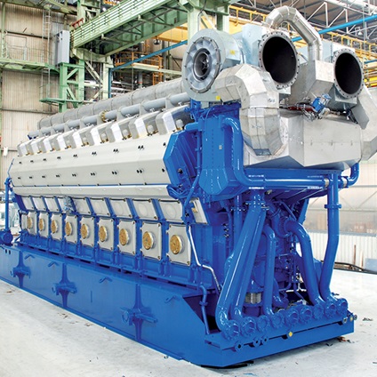 Wartsila dual fuel engines for energy applications