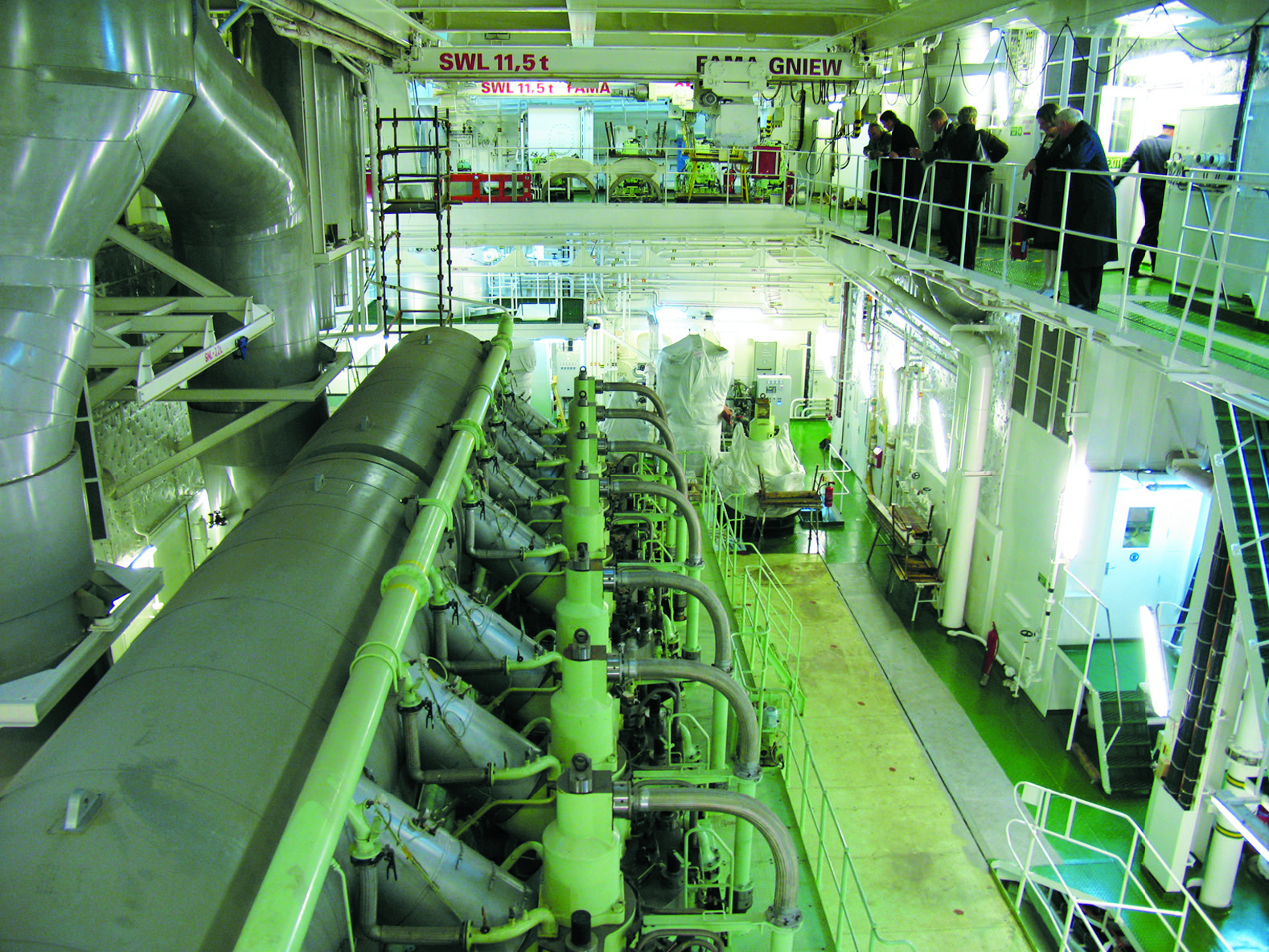 Engine room arrangement