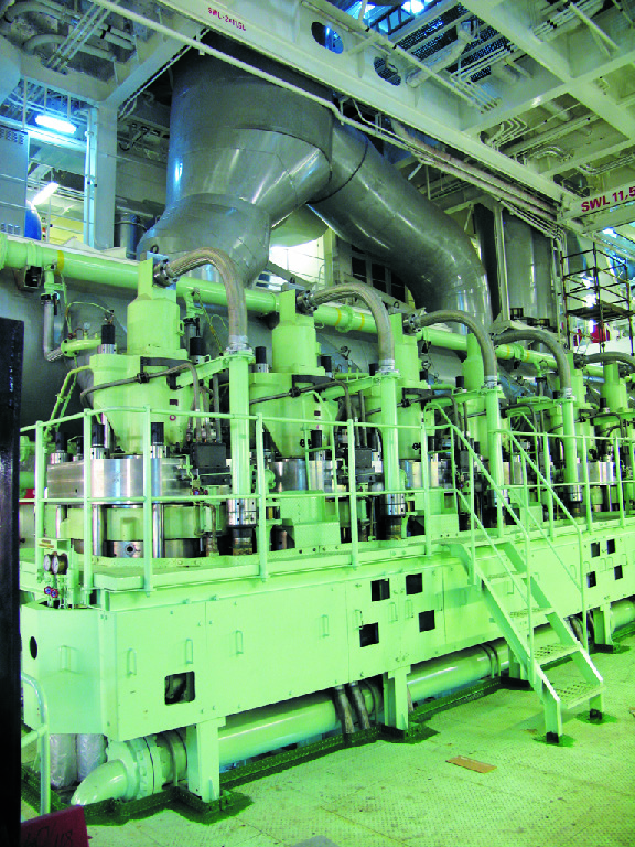 Engine room arrangement