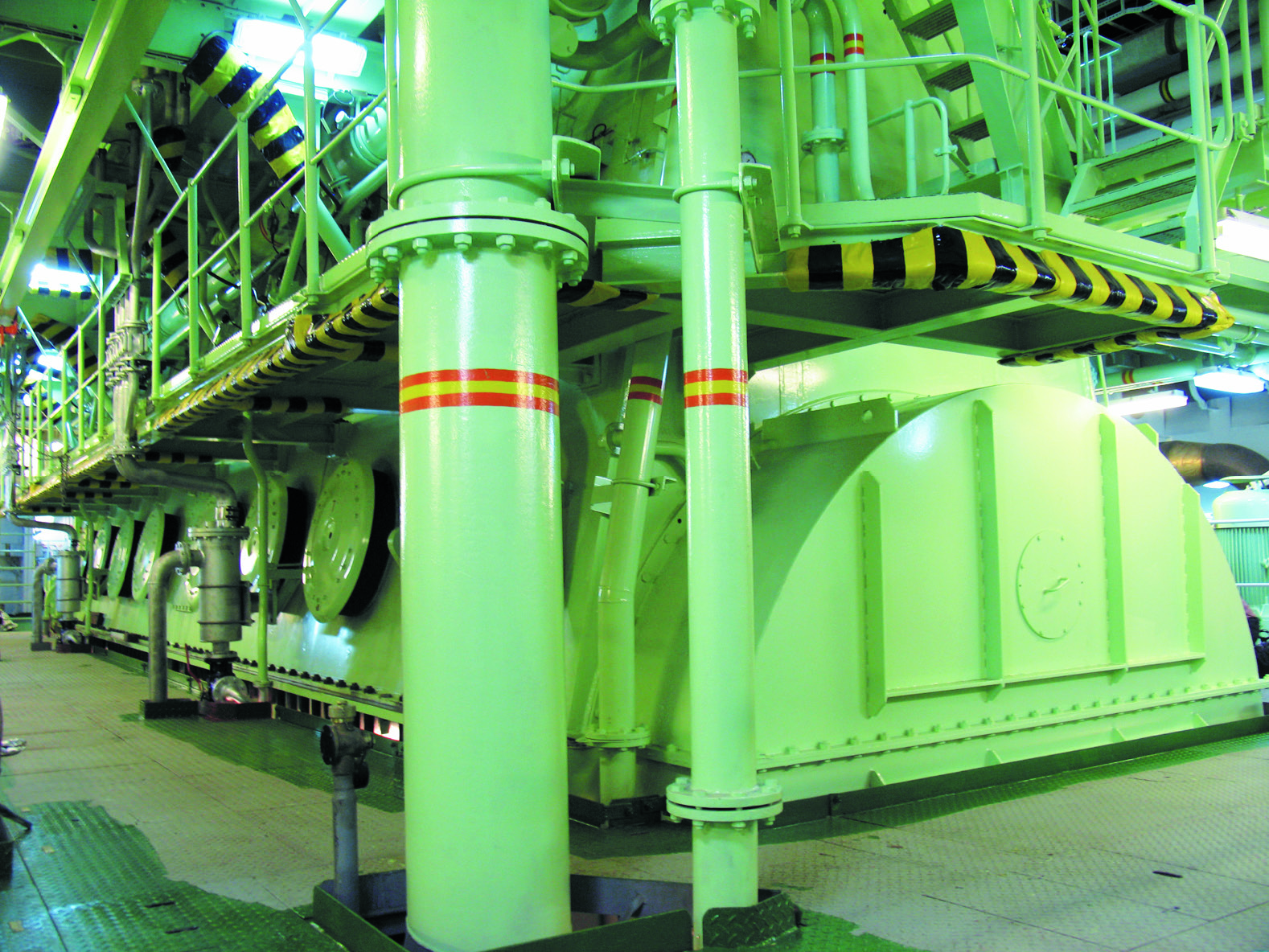 Engine room arrangement