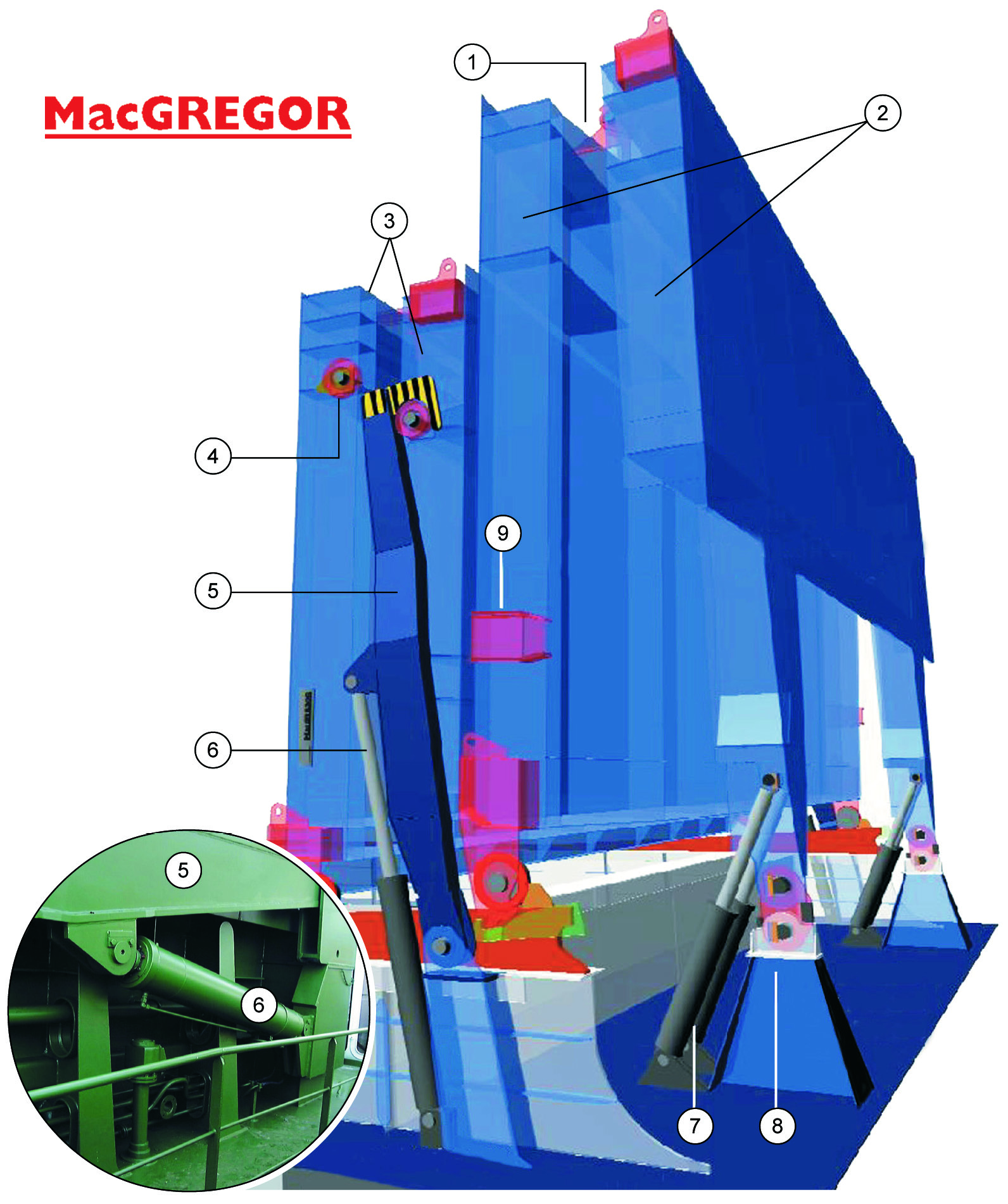 Hatch cover panel seals 