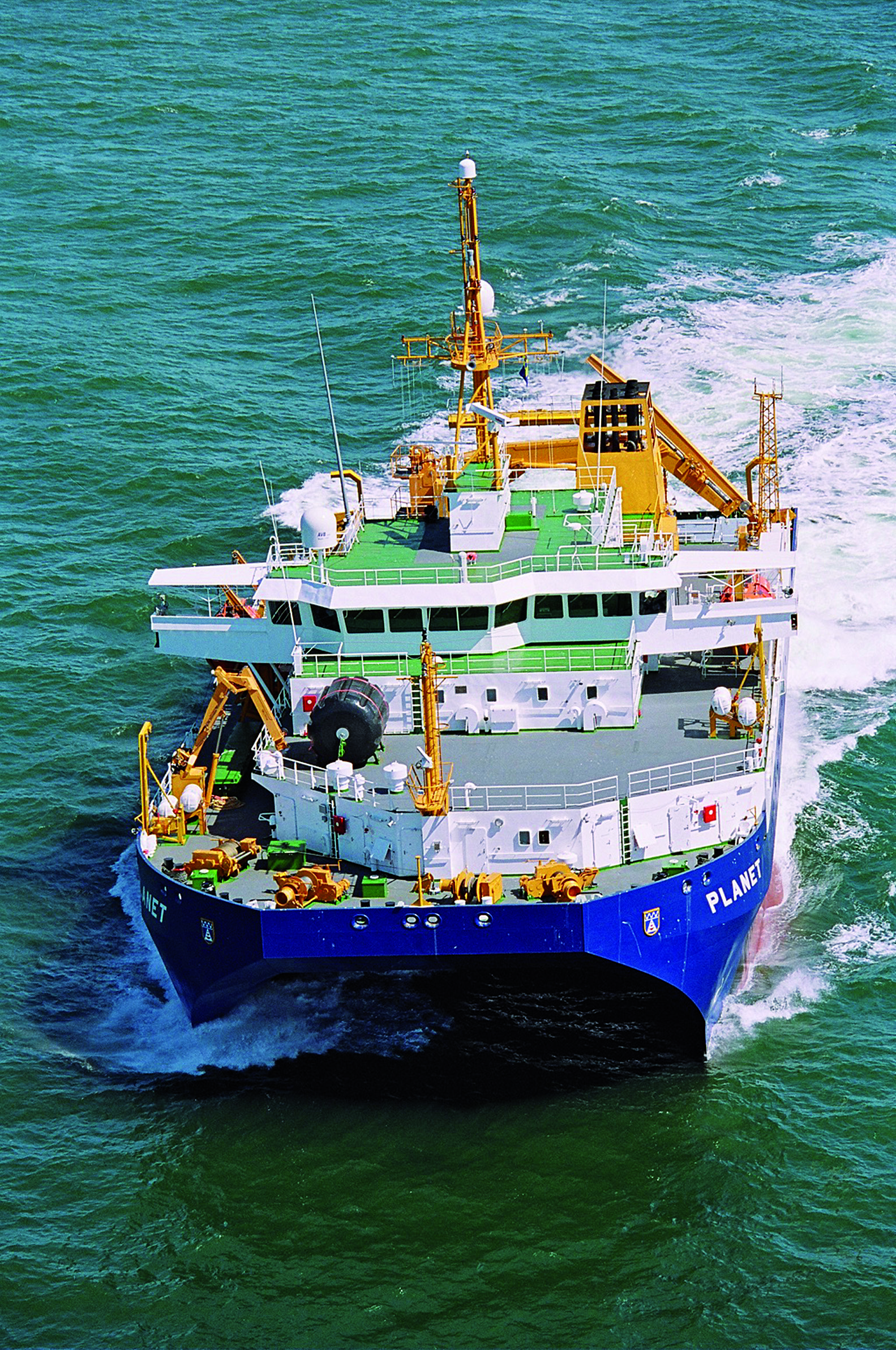 SWATH research vessel PLANET
