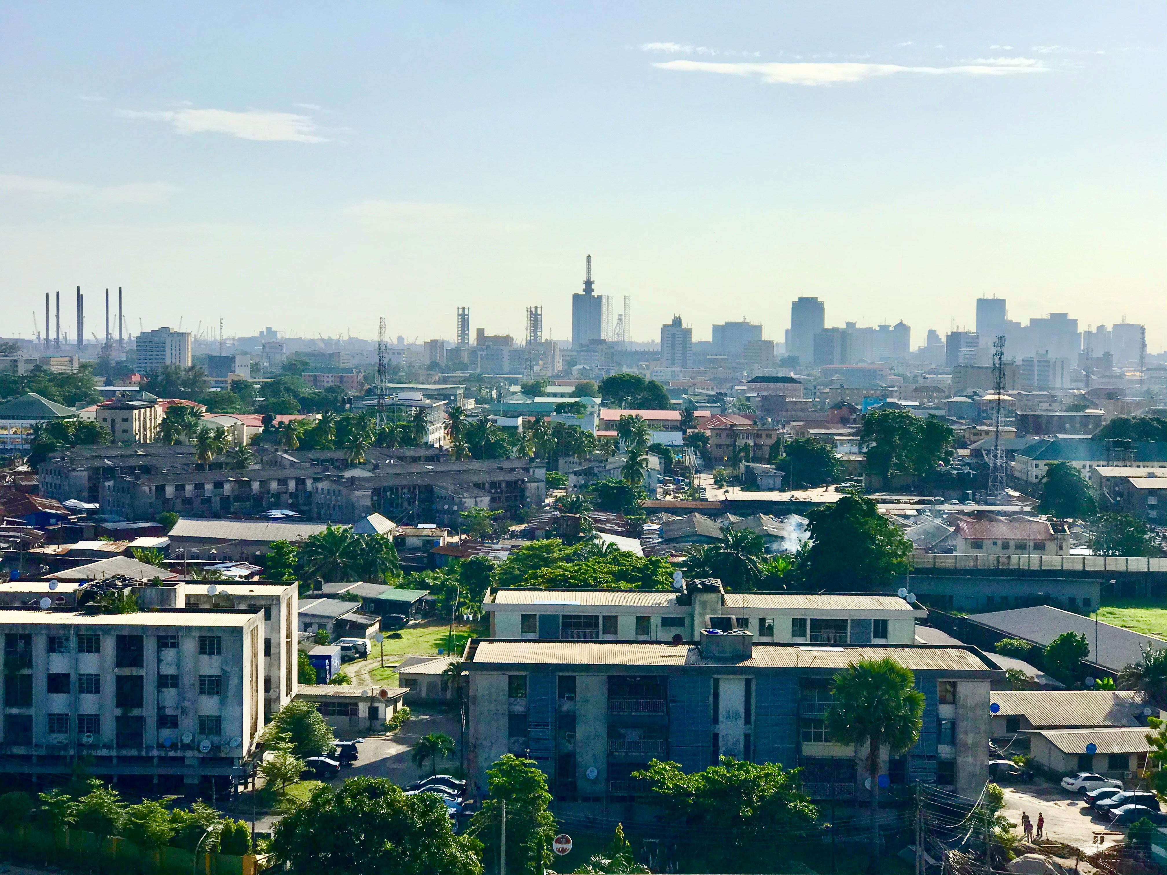 City view of Lagos, Nigeria