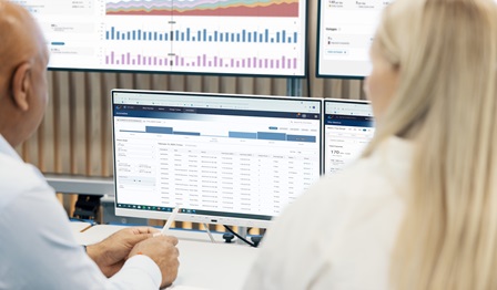 GEMS Pulse software shown on screen