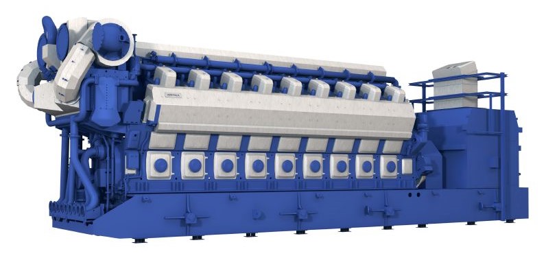 Wärtsilä-50SG-genset