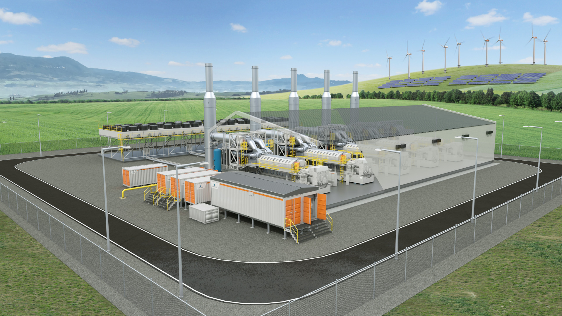 Wärtsilä 31SG power optimised gas engine