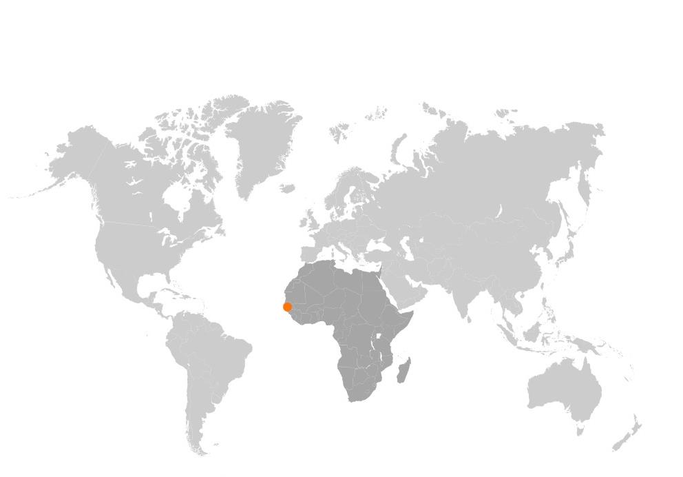 Senegal Map
