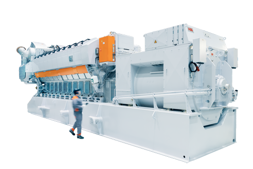 Wärtsilä 31 genset for power plant applications.