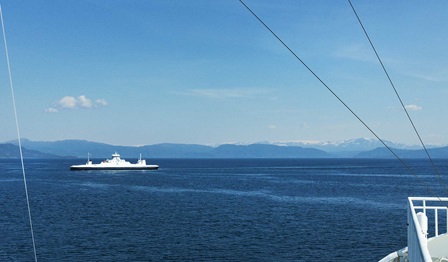 Ferry in Norway