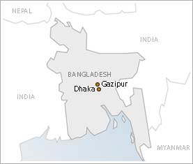 Bangladesh map