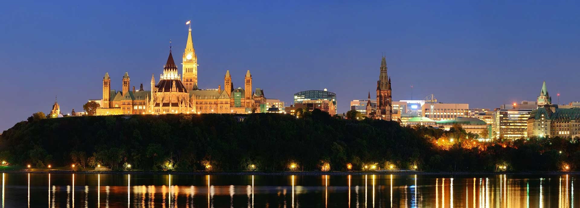 Ottawa at night