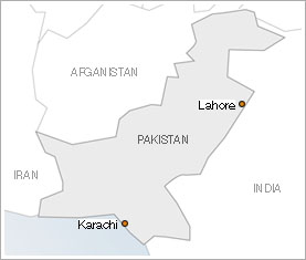 Map of Pakistan