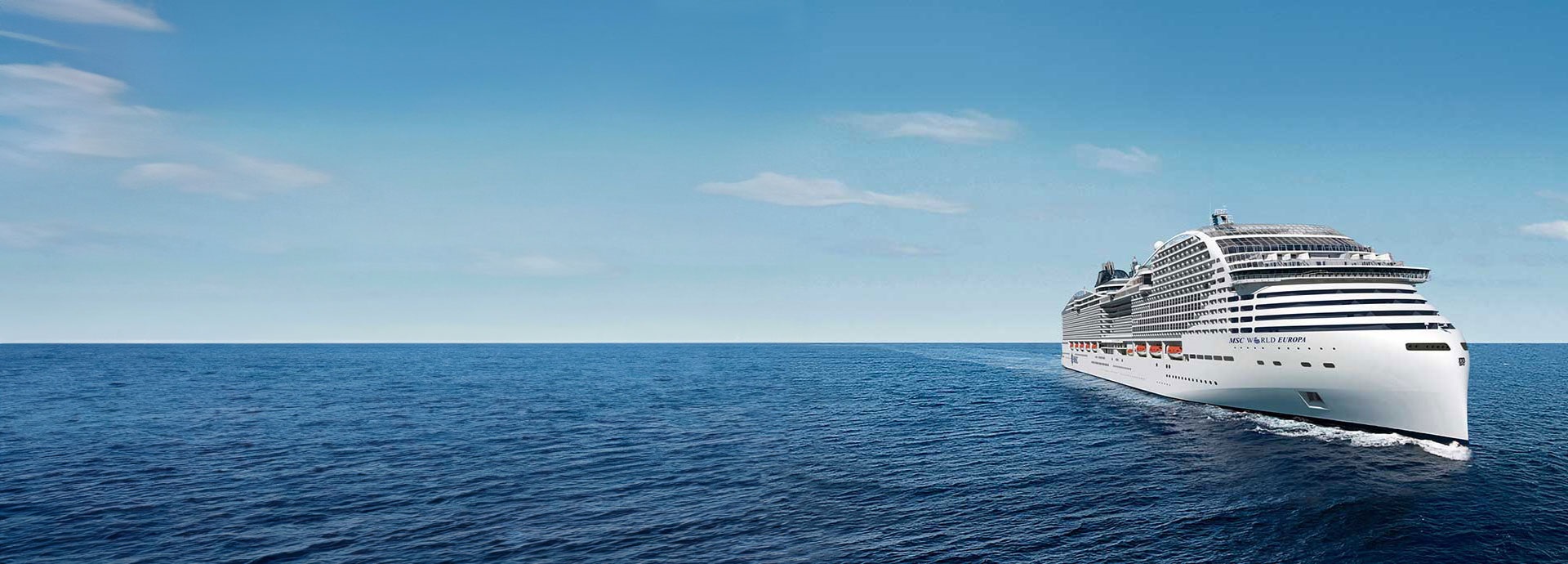 Cruise vessel MSC World Europa