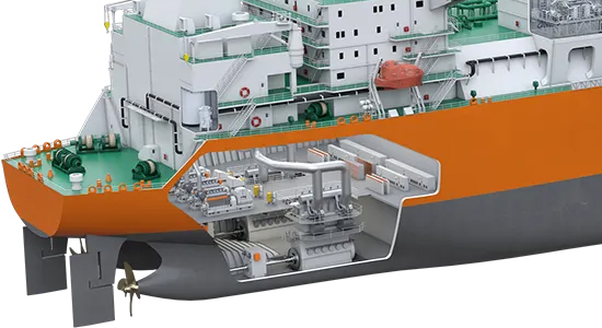 Merchant-Gas-carrier-Smart-Propulsion-Machinery