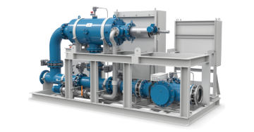 Aquarius UV ballast water management skid, disinfecting ballast water of ship with Ultra Violet radiation