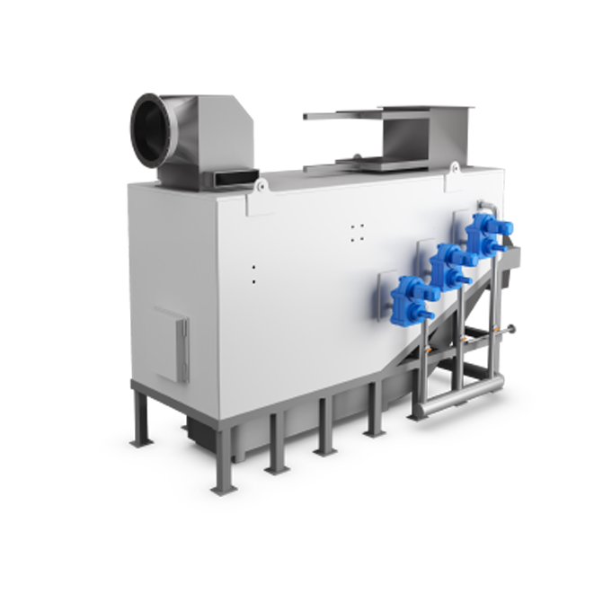 Wärtsilä incinerator back view