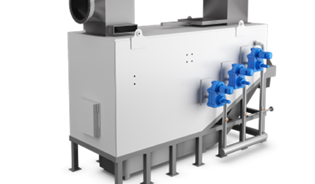 Wärtsilä incinerator back view