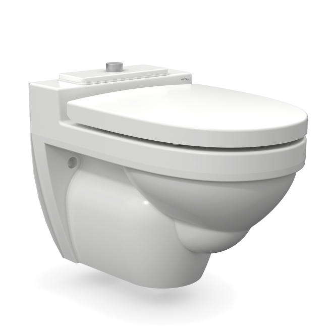 Wärtsilä AVT13 Vacuum Toilet with Bulkhead mounting