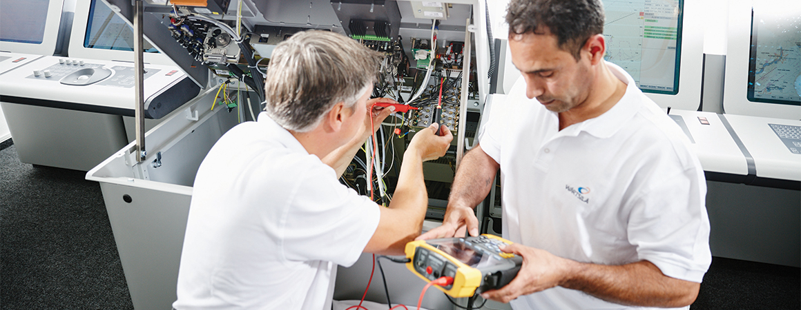 Yacht service Wärtsilä