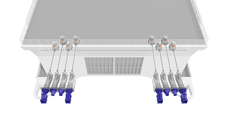 The propulsion system to be delivered