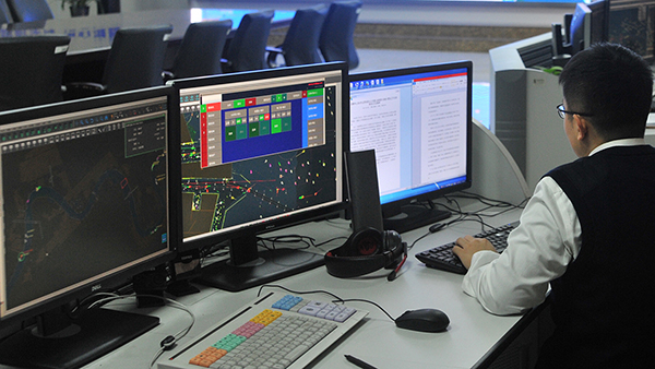 Man using Coastal Surveillance Systems