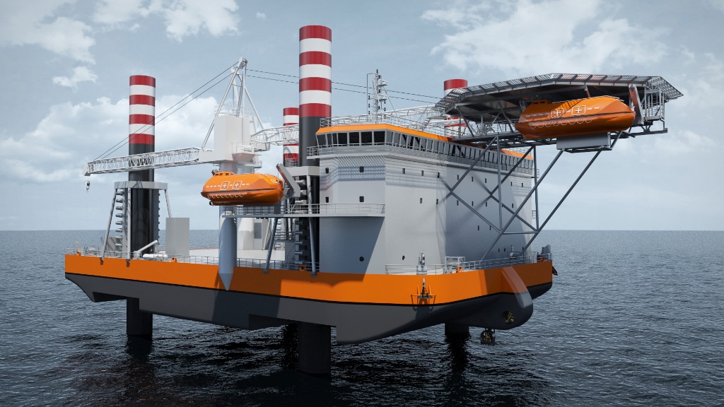 WST self-elevating multi-purpose lift boat workover unit - product image