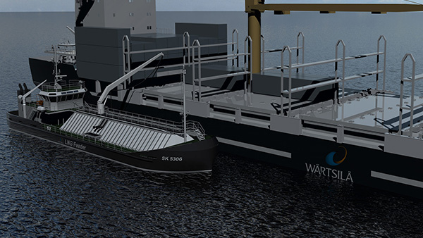 Wärtsilä Low-speed engine dual-fuel tanker simulator