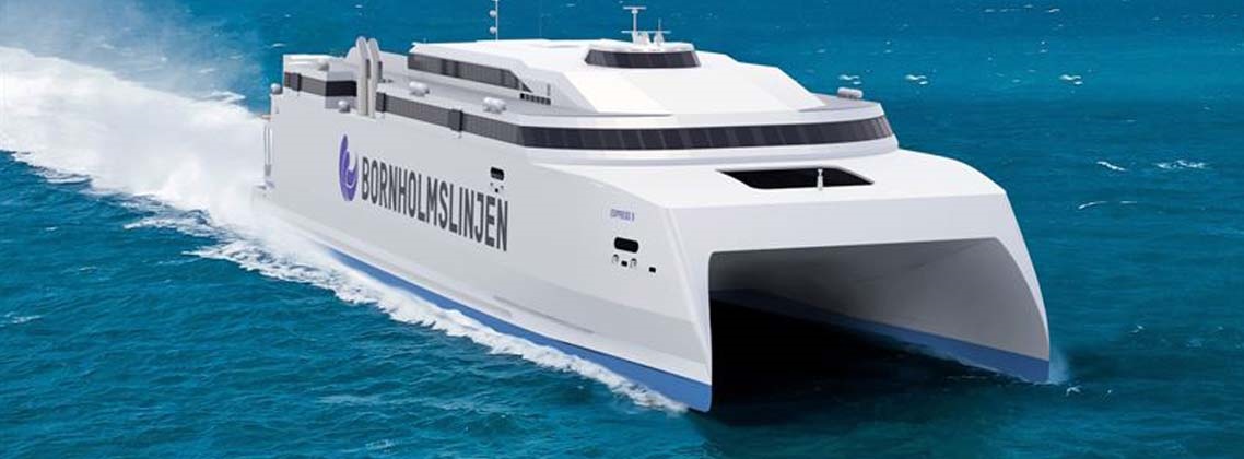 High-speed ferry Molslinjen slide