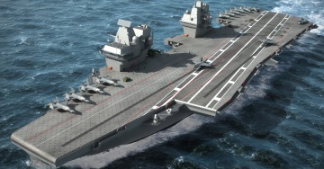 HMS Queen Elizabeth THALES Copyright 
