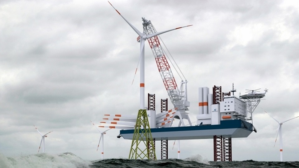 High Performance Turbine Installation Vessel