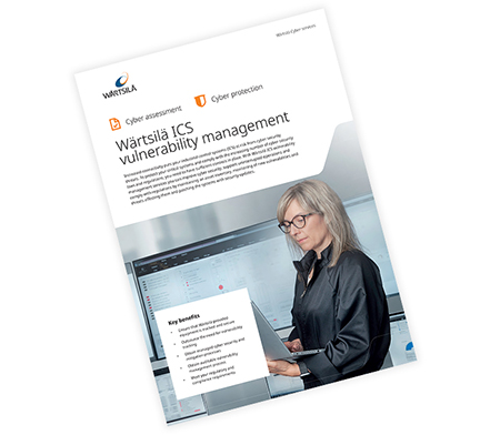 Wartsila ICS vulnerability management leaflet