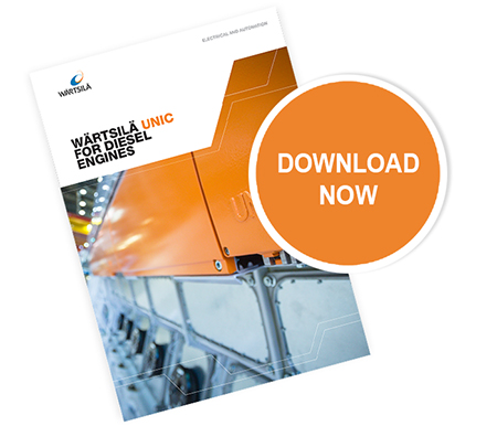The Wärtsilä Unified Control system takes care of all engine control and monitoring functions